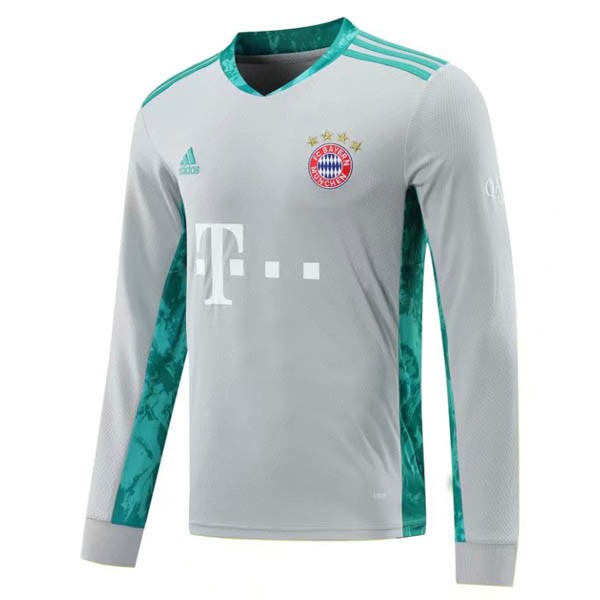 Tailandia Camiseta Bayern Munich ML Portero 2020-21 Gris
